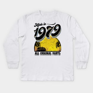 Made in 1979 All Original Parts Kids Long Sleeve T-Shirt